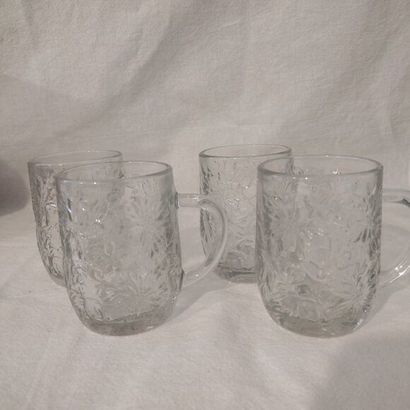 NWOT Vintage Set of 4 Princess House Fantasia Mugs - Picture 1 of 8